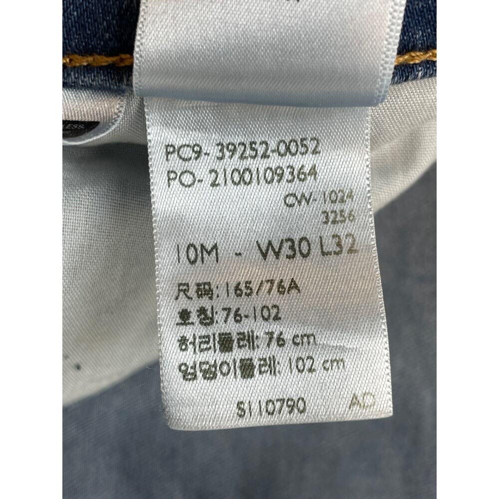 Levis Jeans Womens 10M Blue Cotton Blend Stretch Classic Bootcut Mid-Rise - Picture 4 of 8